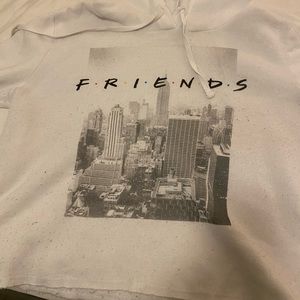 Friends white hoodie